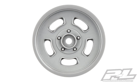 Pro-Line Slot Mag Drag Spec 2.2" Stone Gray Front Wheels (2)
