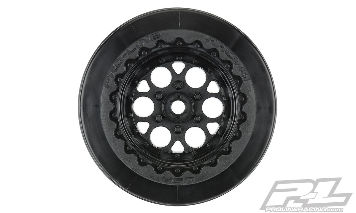 Pro-Line Showtime+ Wide 2.2" / 3.0" SC Wheels - Black (2)