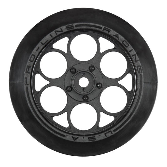 Pro-Line Showtime Front Runner 2.2"/2.7" Front Drag Racing Wheels (2)