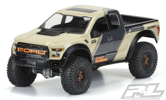 Pro-Line 2017 Ford F-150 Raptor Clear Body for 12.3" (313mm) Wheelbase
