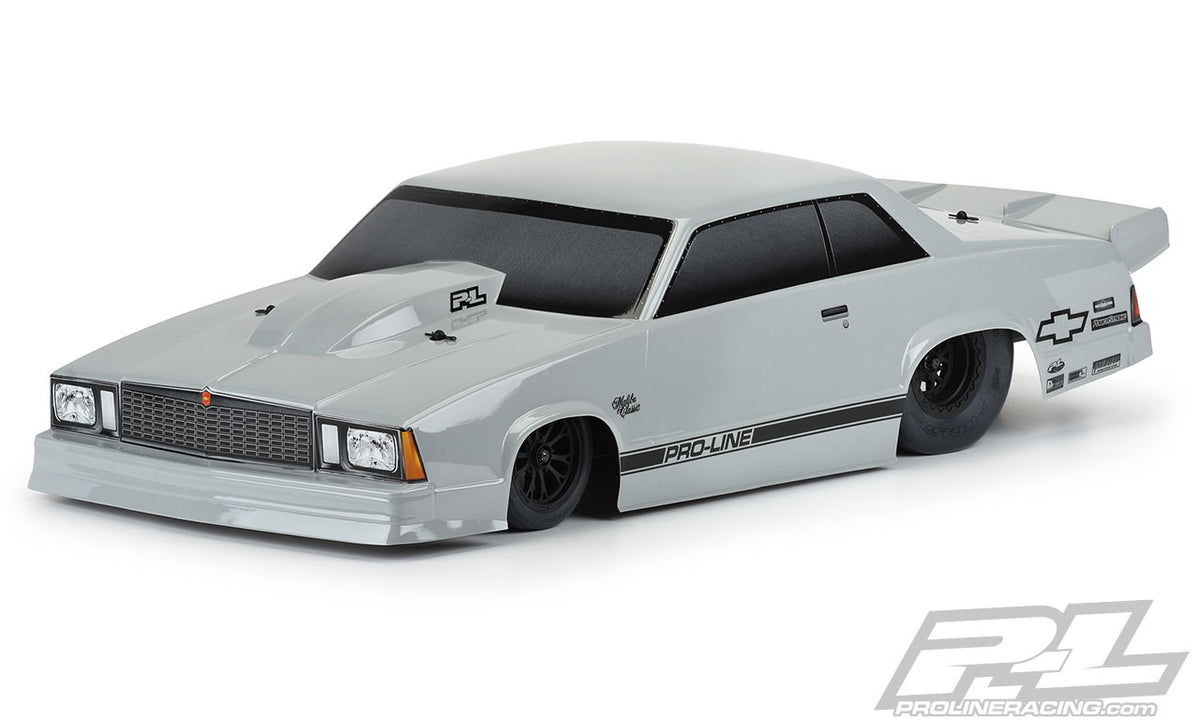 Pro-Line 1978 Chevrolet Malibu Tough-Color (Stone Gray) Drag Body