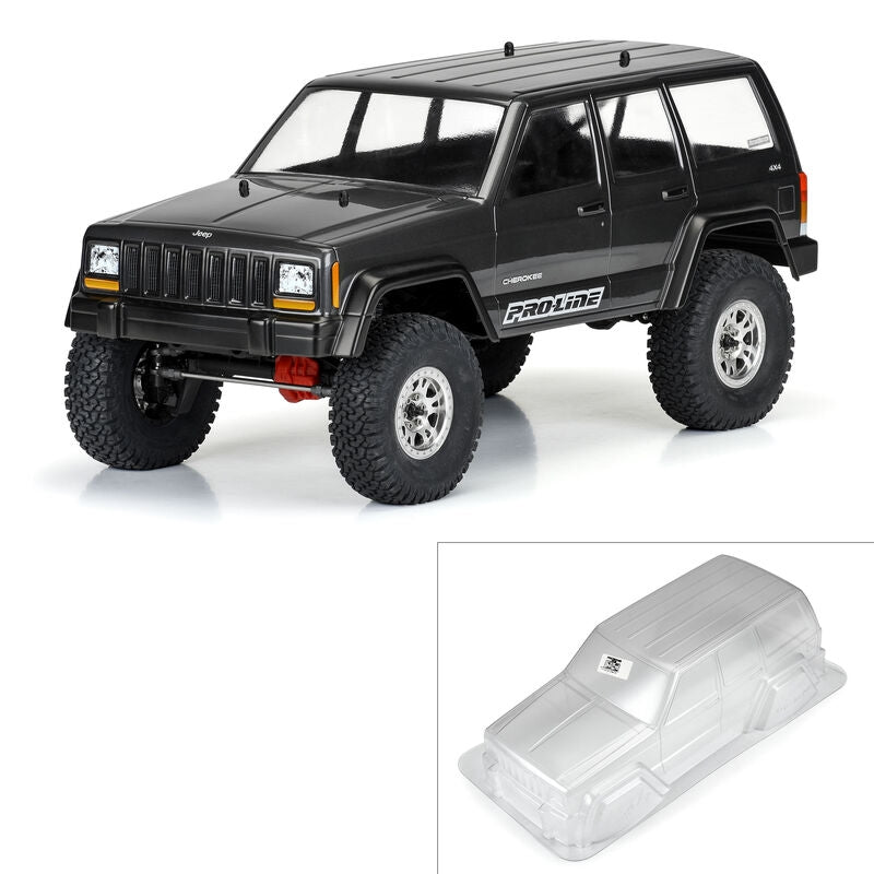 Pro-Line 2001 Jeep Cherokee Clear Body for 12.3" (313mm) Wheelbase