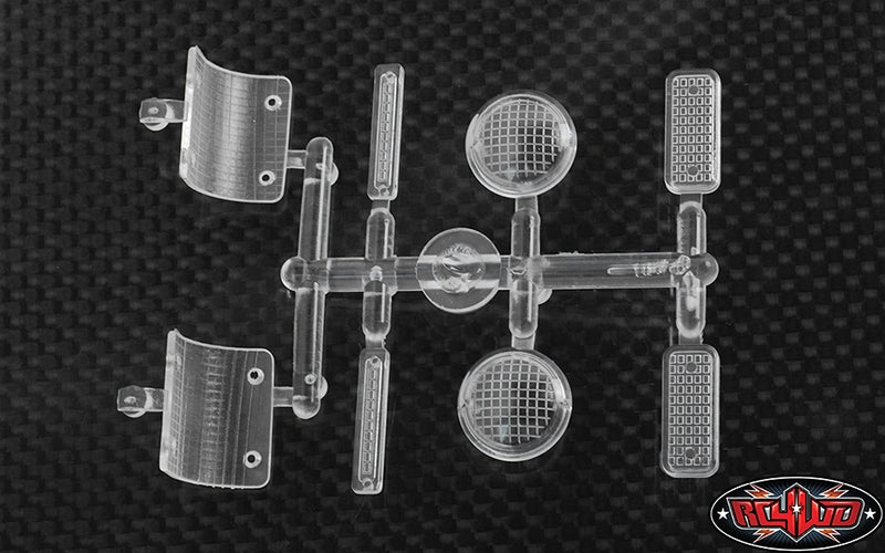 RC4WD Chevrolet Blazer and K10 Clear Lenses Parts Tree