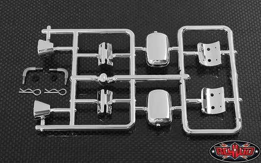 RC4WD Chevrolet Blazer and K10 Chrome Mirror And Rear Tail Light Parts Assembly