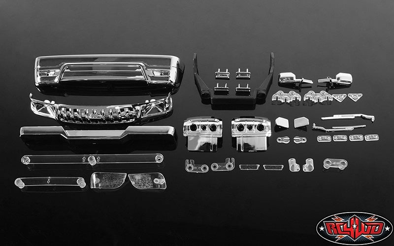 RC4WD Plastic Molded Parts for 2001 Toyota Tacoma 4 Door Body