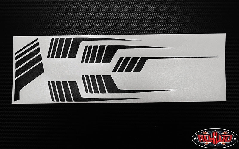 RC4WD Clean Stripes for 1987 Toyota Pickup (Black)
