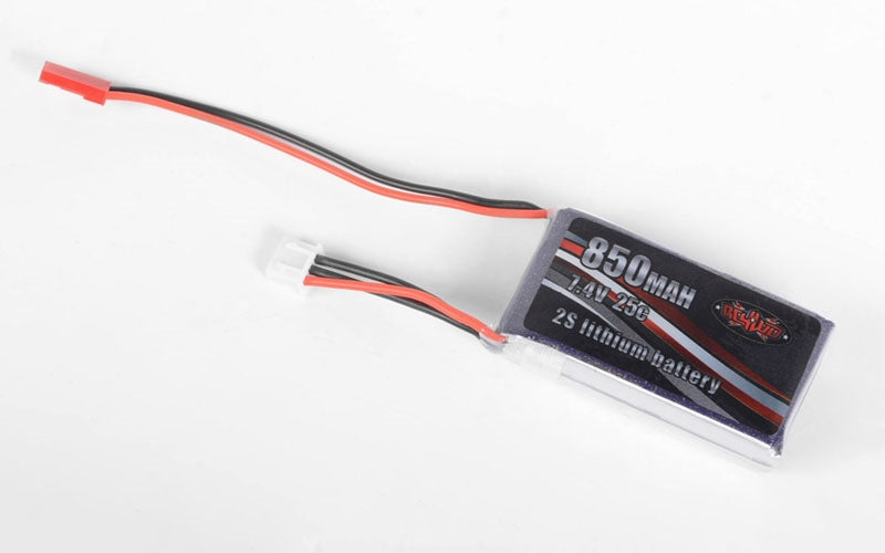 RC4WD 2S 7.4V 850mAh 25C LiPo Battery - JST