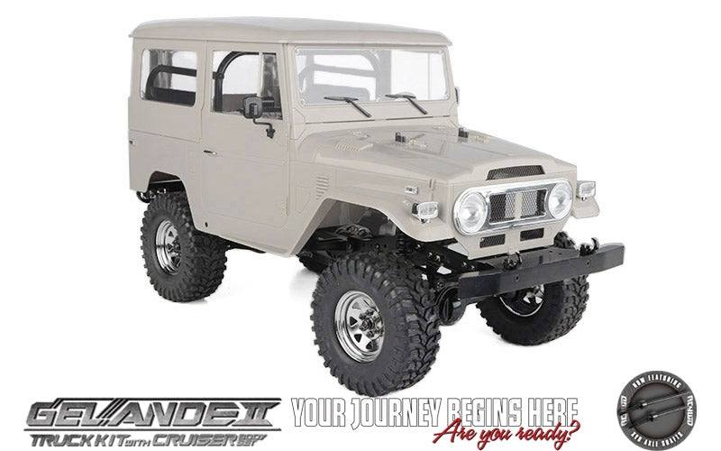 RC4WD Gelande II Truck Kit with Cruiser Body Set