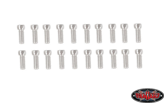 RC4WD Scale Hex Head Bolts (M1.6x4mm) (Silver) (20)