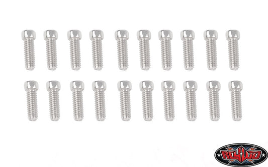 RC4WD Scale Hex Head Bolts (M2x6mm) (Silver) (20)