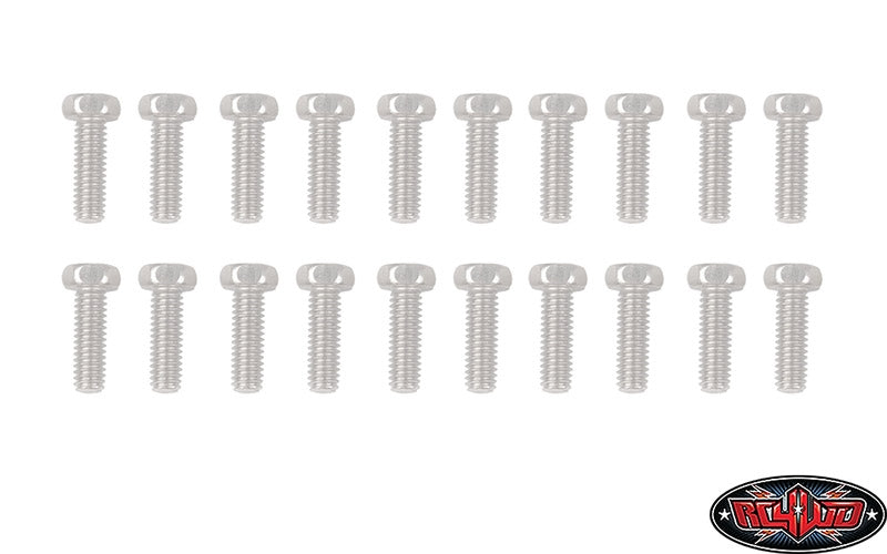 RC4WD Scale Hex Head Bolts (M2.5x8mm) (Silver) (20)