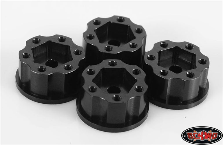 RC4WD 1.9" 6 Lug Steel Wheel Hex Hub +3 Offset (4)