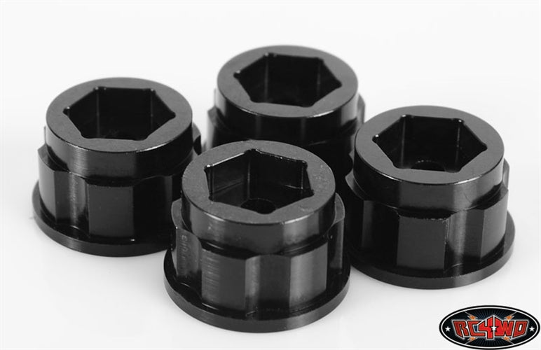 RC4WD 1.9" 6 Lug Steel Wheel Hex Hub +9 Offset (4)