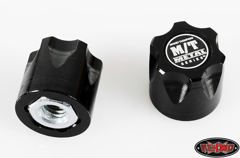 RC4WD Mickey Thompson Metal Series 1/10 Wheel Center Caps (2)