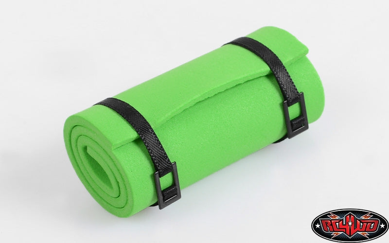 RC4WD 1/10 Miniature Sleeping Mat w/Straps (Green)