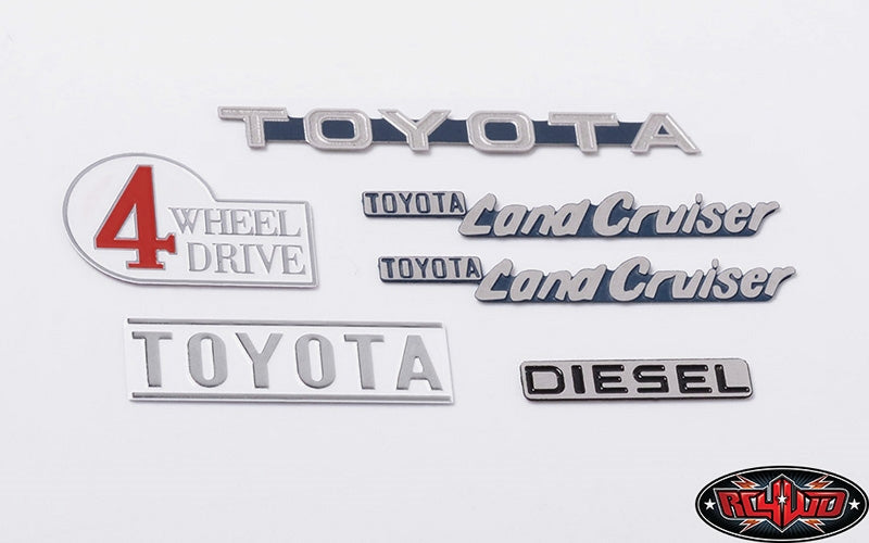 RC4WD Cruiser Body Emblem Set