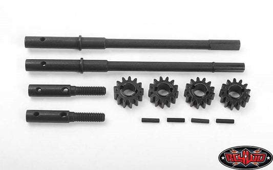 RC4WD Replacement Rear Axles for Portal Rear Axles for Axial AR44