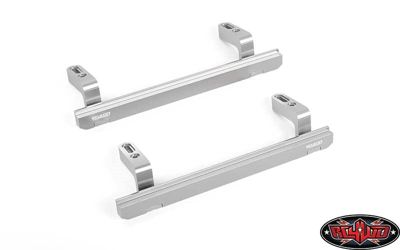 RC4WD Tough Armor Slim-Line CNC Sliders for Traxxas TRX-4 (Gunmetal)