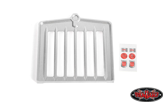 RC4WD Smokey Billet Front Grille for Tamiya King / Grand Hauler (Silver)
