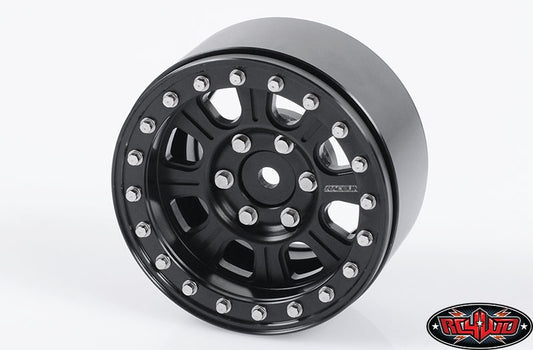RC4WD Raceline Monster 1.9" Beadlock Wheels (4) (All Black)