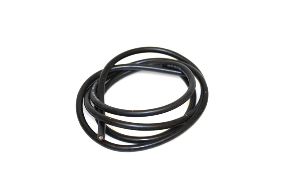 Racers Edge 12 AWG Silicone Wire, 3', Black