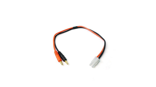 Racers Edge Charge Adapter Male Tamiya to Male 4mm Bullets 300mm Wire