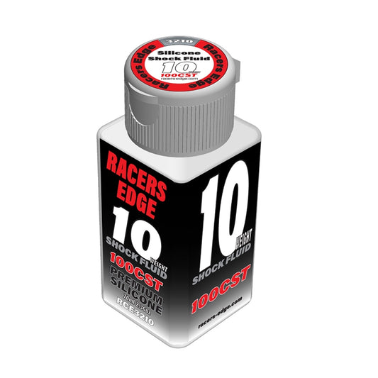 Racers Edge 10 Weight 100cst Pure Silicone Shock Oil (70ml/2.36oz)