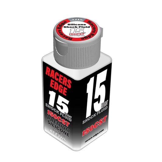Racers Edge 15 Weight 150cst Pure Silicone Shock Oil (70ml/2.36oz)