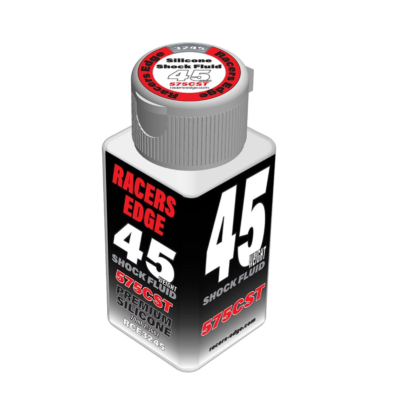 Racers Edge 45 Weight 575cst Pure Silicone Shock Oil (70ml/2.36oz)