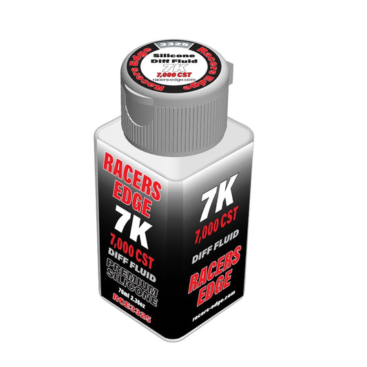 Racers Edge 7,000cst Pure Silicone Diff Oil (70ml/2.36oz)