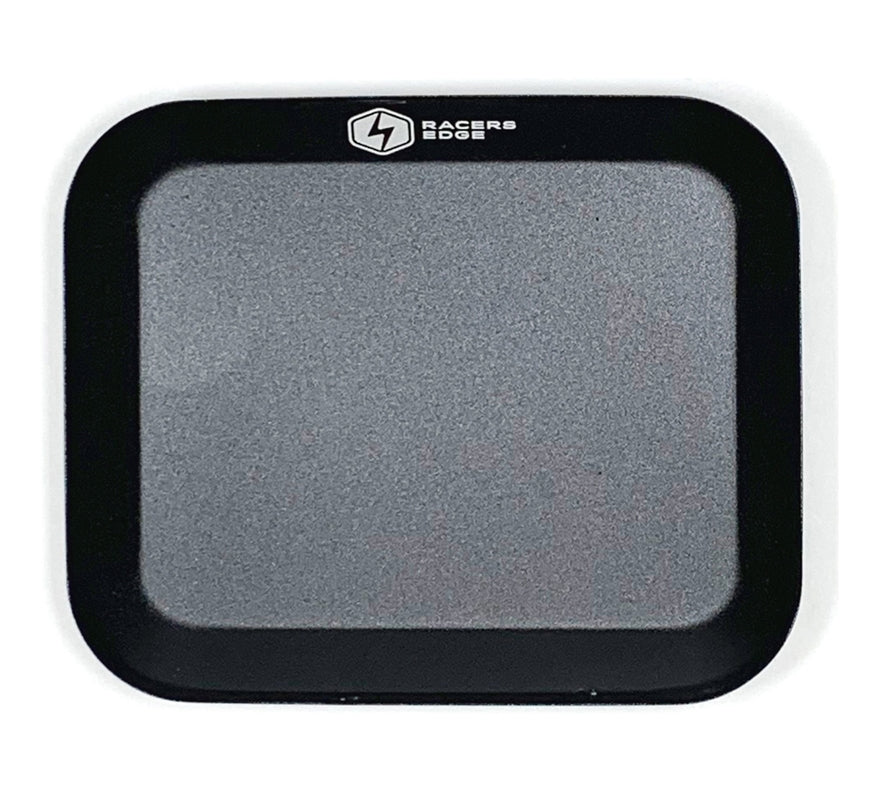 Racers Edge Small Aluminum Alloy Magnetic Screw Tray - Black