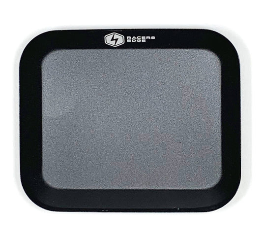 Racers Edge Small Aluminum Alloy Magnetic Screw Tray - Black
