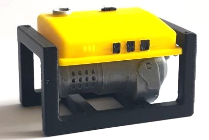 RC Mayhem Garage 1/10 Scale Generator - Yellow