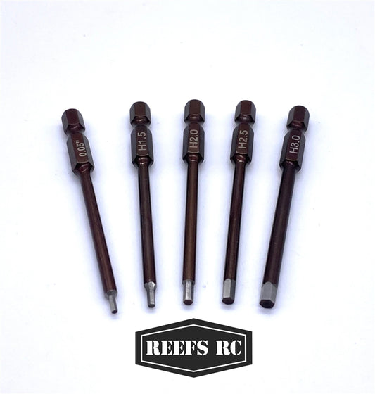 REEFS RC Multitool Hex Bits (5 pc)