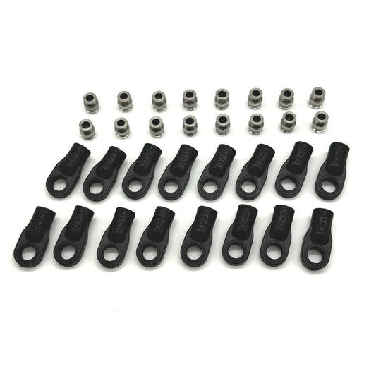 REEFS RC XP Rod Ends & Stainless Steel Pivot Balls (16)