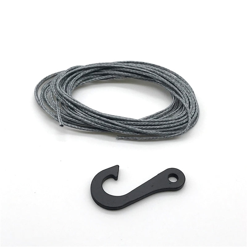 REEFS RC Synthetic Winch Line w/ Steel Hook
