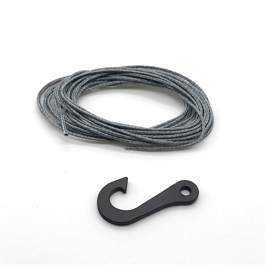 REEFS RC Synthetic Winch Line w/ Steel Hook