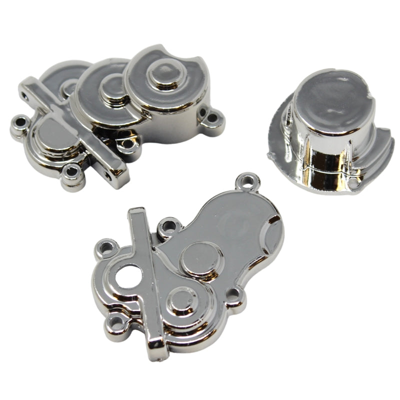 Redcat SixtyFour Transmission Case with Gear Cover - Chrome