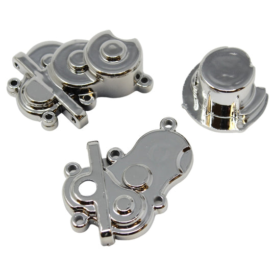 Redcat SixtyFour Transmission Case with Gear Cover - Chrome