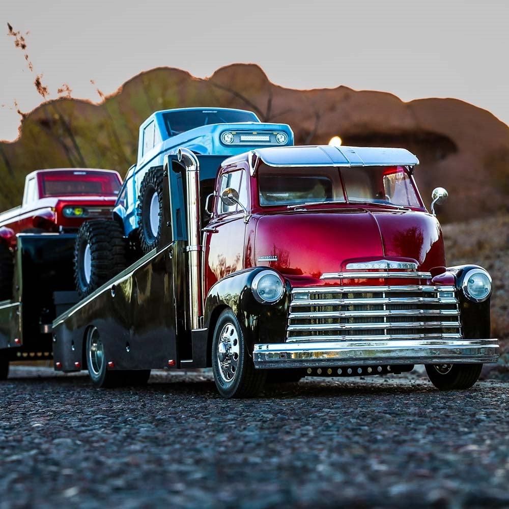 Redcat Custom Hauler with 1953 Chevrolet COE Body - Metallic Blue or Candy Red