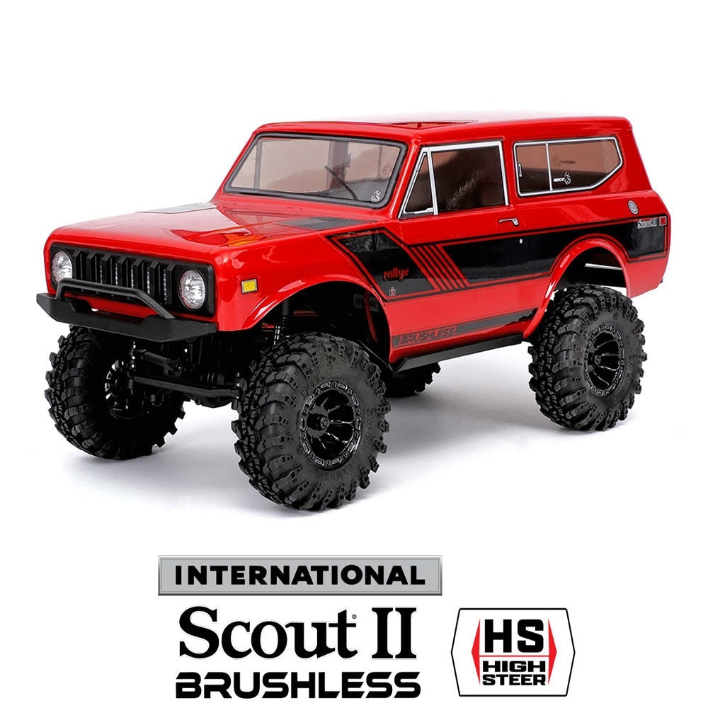 Redcat Ascent-18 International Scout II Brushless 1/18 Scale 4WD RTR Rock Crawler