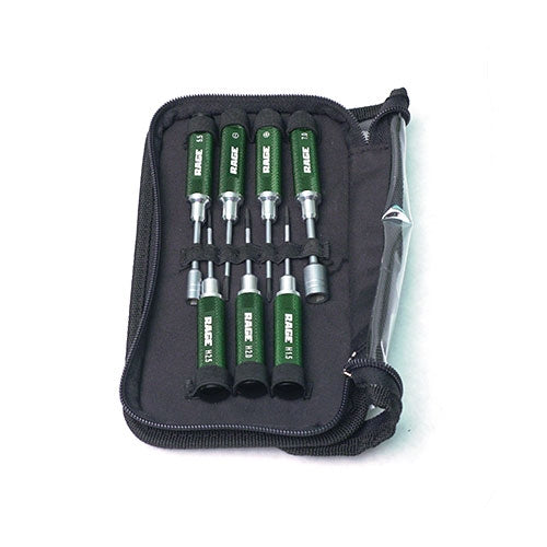 Rage RC Compact 7 Piece Machined Tool Set with Case