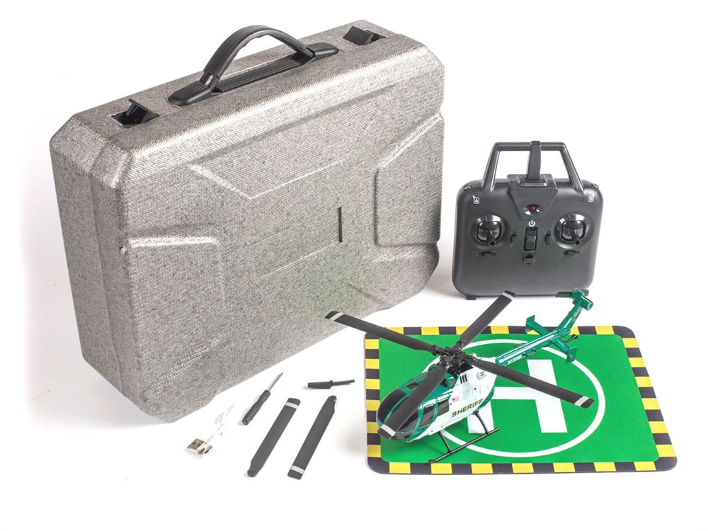 Rage RC Hero-Copter 4-Blade RTF Helicopter - Sheriff