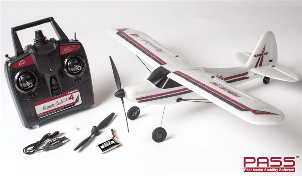 Rage RC Sport Cub MX4 Micro RTF Airplane