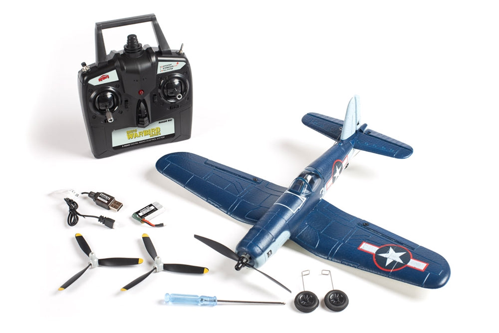 Rage RC F4U Corsair Jolly Rogers Micro RTF Airplane (V2)