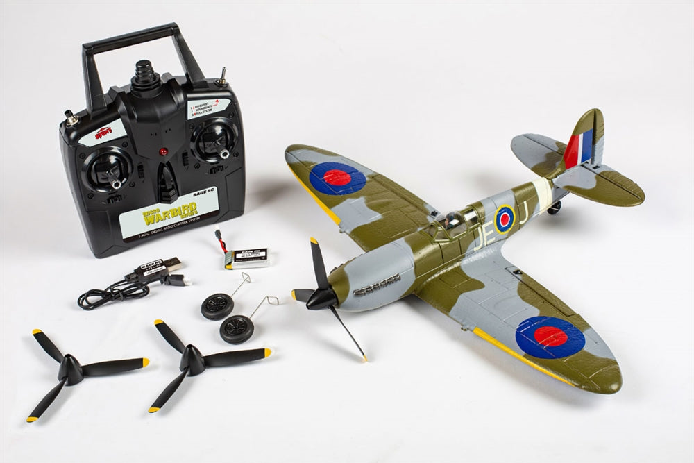 Rage RC Supermarine Spitfire Micro RTF Airplane (V2)