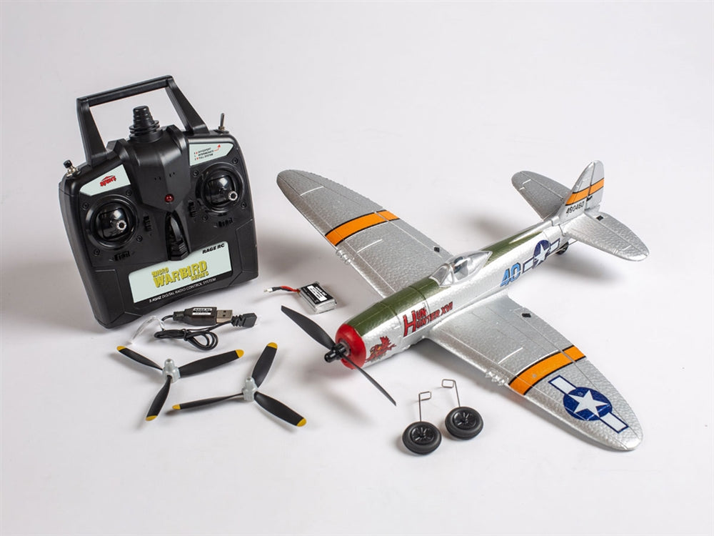 Rage RC P-47 Thunderbolt Micro RTF Airplane