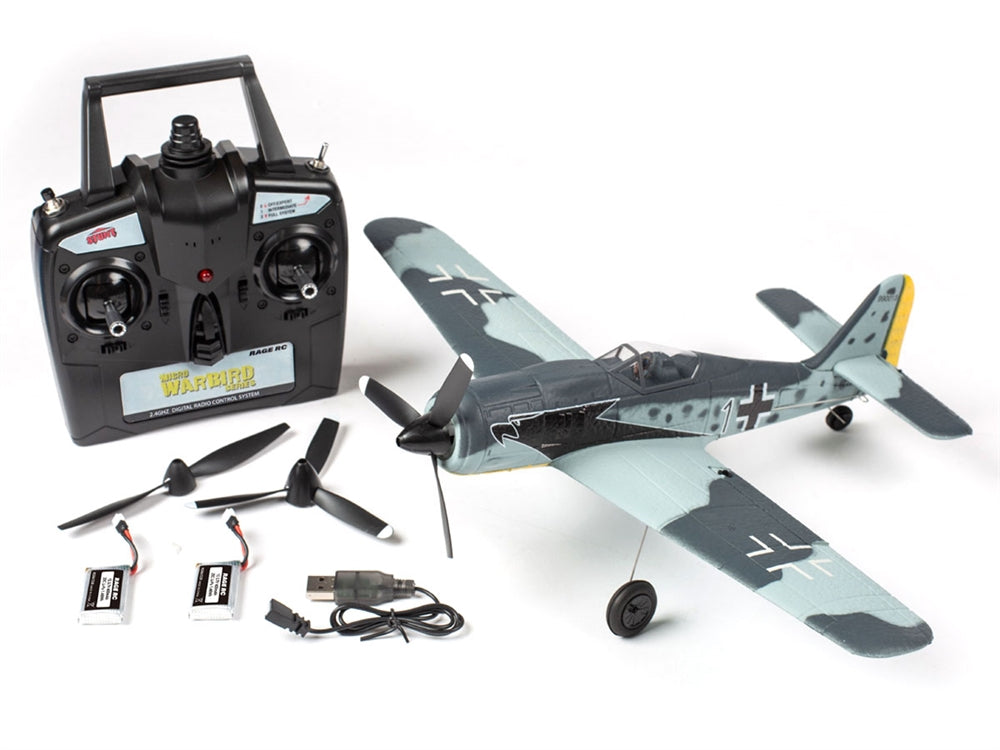 Rage RC Focke-Wulf Fw 190 Micro RTF Airplane