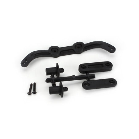 RPM Adjustable Height Body Mounts Slash 4x4 - Black