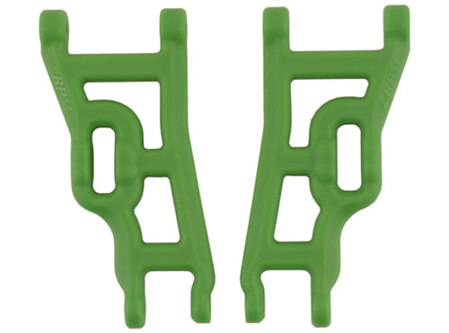 RPM Green Front A-arms for the Electric 2wd Stampede & Rustler